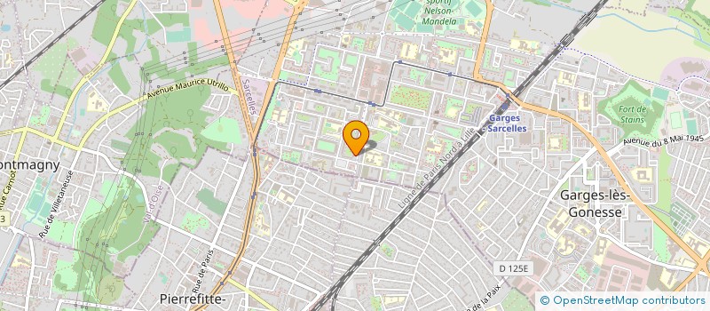 localisation de l'entreprise BFN CONSTRUCTION à SARCELLES