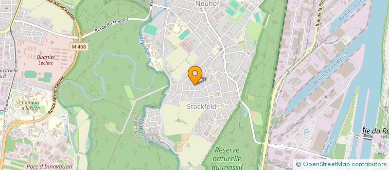 localisation de l'entreprise BFO à STRASBOURG