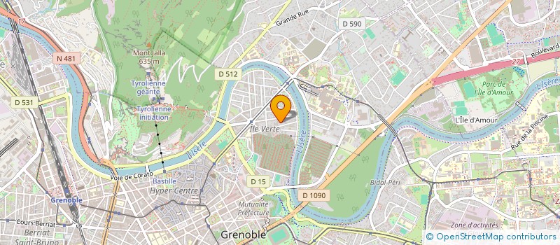 localisation de l'entreprise BFO à GRENOBLE