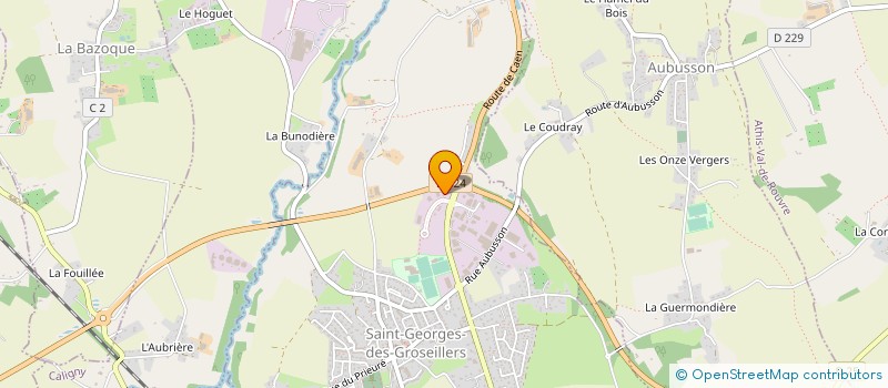 localisation de l'entreprise BFO AUTOMOBILES à SAINT-GEORGES-DES-GROSEILLERS