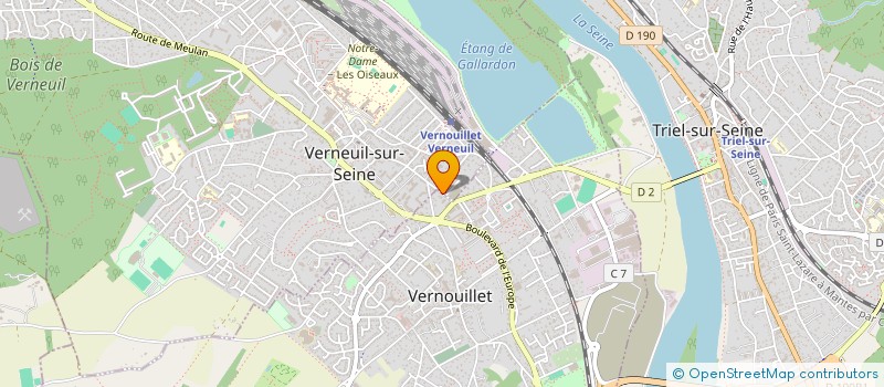 localisation de l'entreprise BFO HOLDING à VERNOUILLET