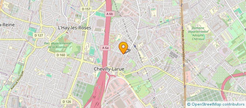 localisation de l'entreprise BFORB  L'HAY-LES-ROSES