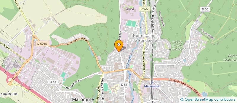 localisation de l'entreprise BFP (BUREAU DE FORMATION PROFESSIONNELLE) à MAROMME