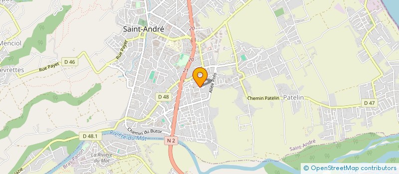 localisation de l'entreprise BFP RENOV  SAINT-ANDRE