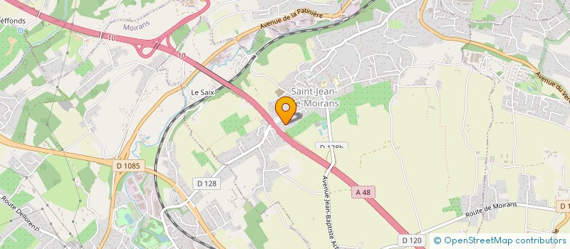 localisation de l'entreprise BFR  MOIRANS