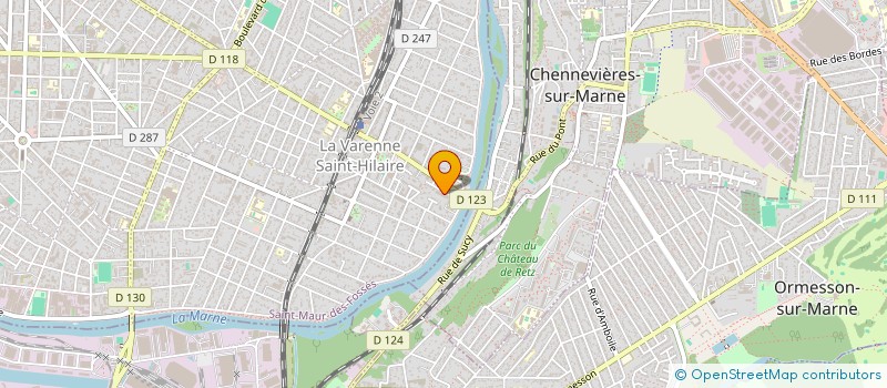 localisation de l'entreprise BFR CONSULTANTS à SAINT-MAUR-DES-FOSSES