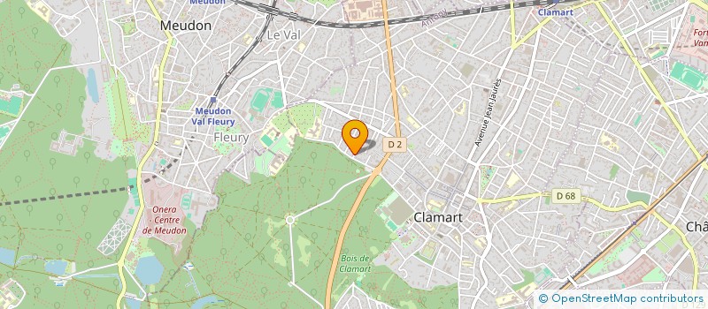 localisation de l'entreprise BFR INVEST  CLAMART