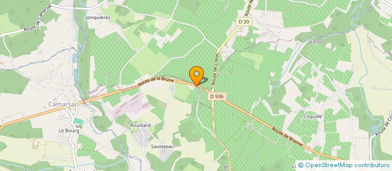 localisation de l'entreprise BFR LITTORAL  SAINT-GERMAIN-DU-PUCH