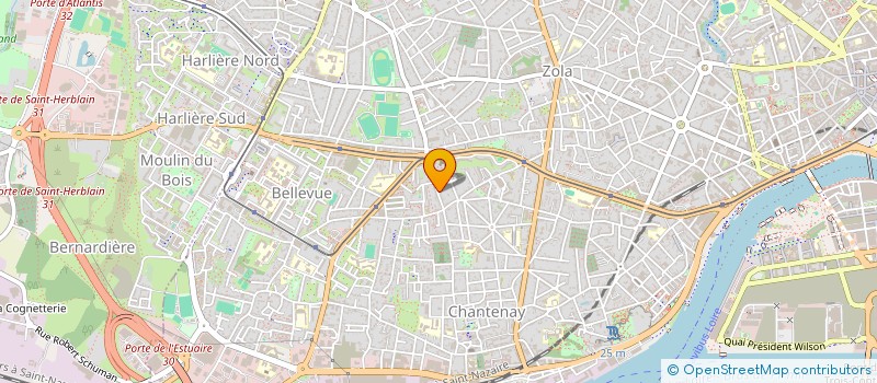 localisation de l'entreprise BFRC STRATEGIE à NANTES
