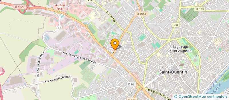 localisation de l'entreprise BFS à SAINT-QUENTIN