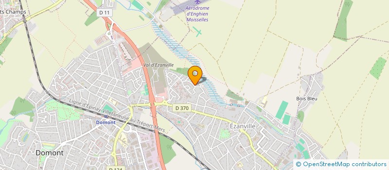 localisation de l'entreprise BFS  EZANVILLE