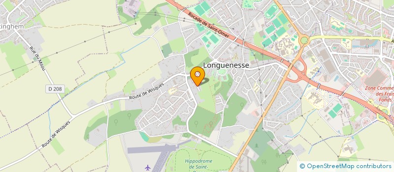 localisation de l'entreprise BFS IMMO  LONGUENESSE