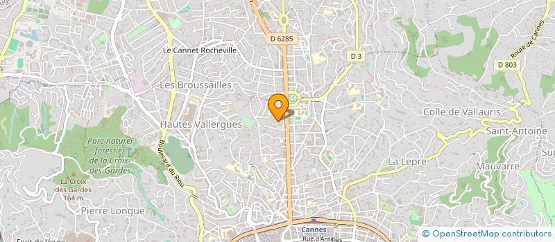localisation de l'entreprise BFS PROTECH à CANNES