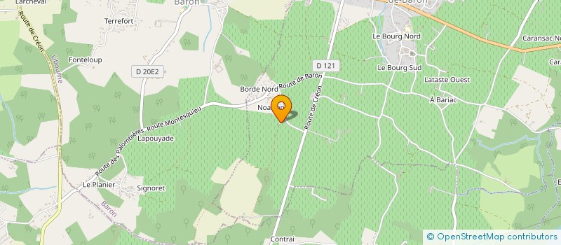 localisation de l'entreprise BFSA  SAINT-QUENTIN-DE-BARON