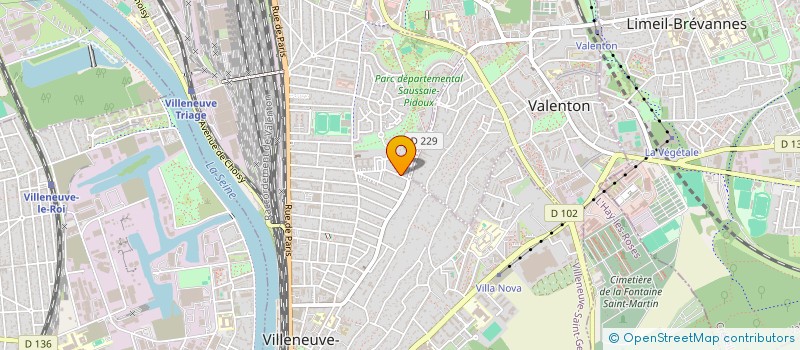 localisation de l'entreprise BFSI  VILLENEUVE-SAINT-GEORGES