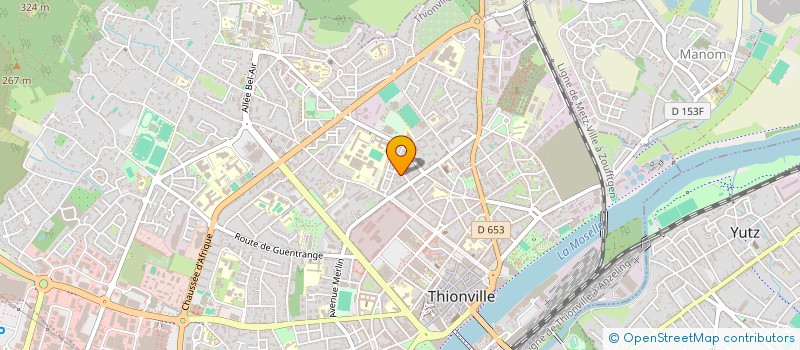localisation de l'entreprise BFT à THIONVILLE