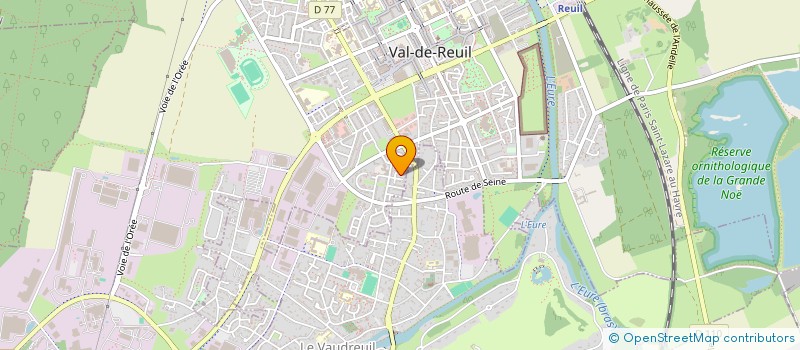 localisation de l'entreprise BFT ENVIRONNEMENT à VAL-DE-REUIL
