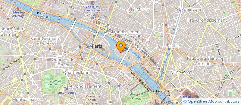 localisation de l'entreprise BFU ROLLAND ASSOCIES  PARIS