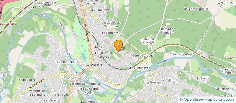 localisation de l'entreprise BFVC  MONTBAZON