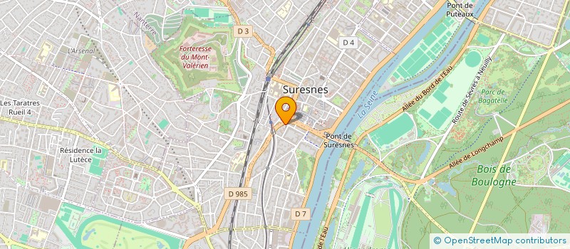 localisation de l'entreprise BFWS à SURESNES