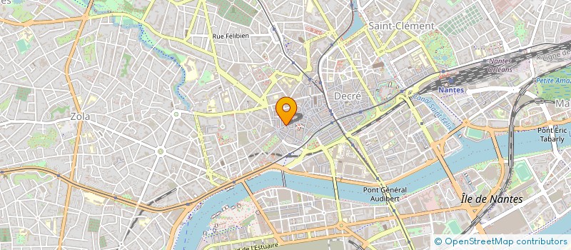 localisation de l'entreprise BFX INVEST à NANTES