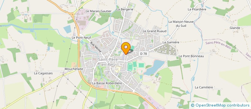 localisation de l'entreprise BFXC  SAINT-PERE-EN-RETZ