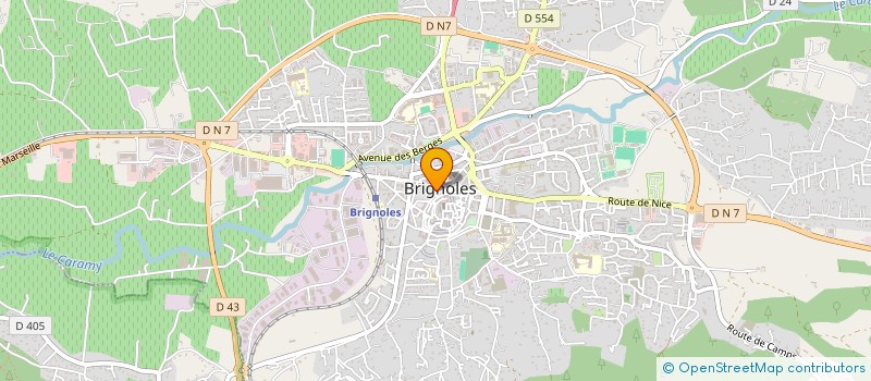 localisation de l'entreprise BFZ CONSTRUCTIONS BELUQ FAGROUCH ZIATI à BRIGNOLES