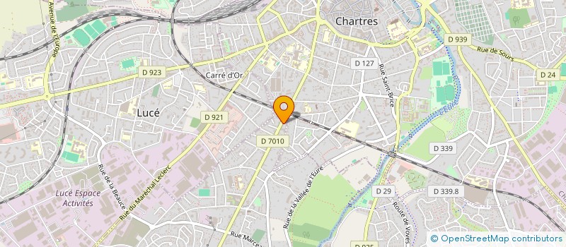 localisation de l'entreprise BG 28 à LUISANT