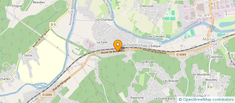 localisation de l'entreprise BG  MARSAC-SUR-L'ISLE