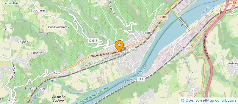 localisation de l'entreprise BG  AMPUIS