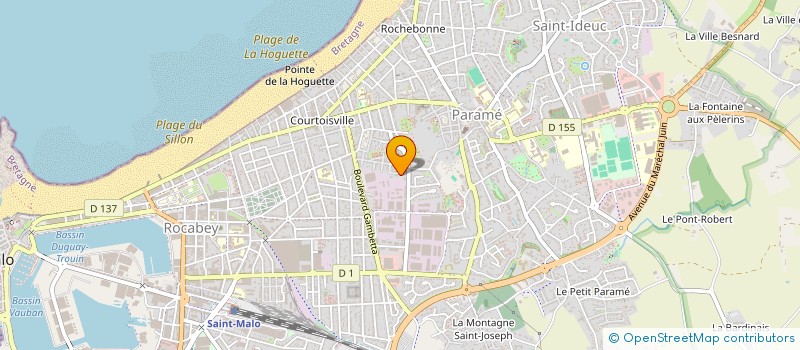 localisation de l'entreprise BG  SAINT-MALO
