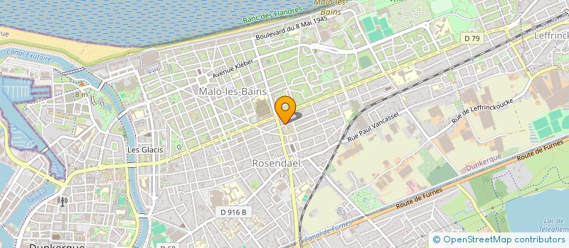 localisation de l'entreprise BG à DUNKERQUE