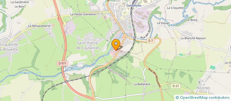 localisation de l'entreprise BG  SAINT-PIERRE-DE-COUTANCES