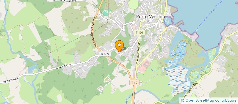 localisation de l'entreprise BG à PORTO-VECCHIO