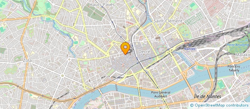 localisation de l'entreprise BG à NANTES