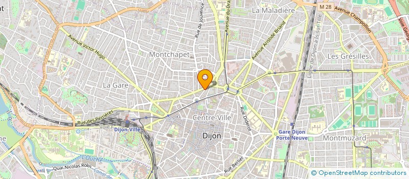 localisation de l'entreprise BG AGENCEMENTS à DIJON