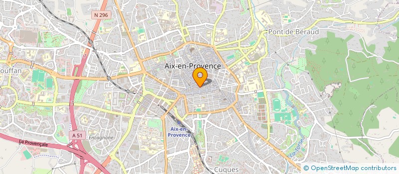 localisation de l'entreprise BG AIX NAZARETH  AIX-EN-PROVENCE