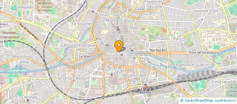 localisation de l'entreprise BG ASSOCIES  RENNES