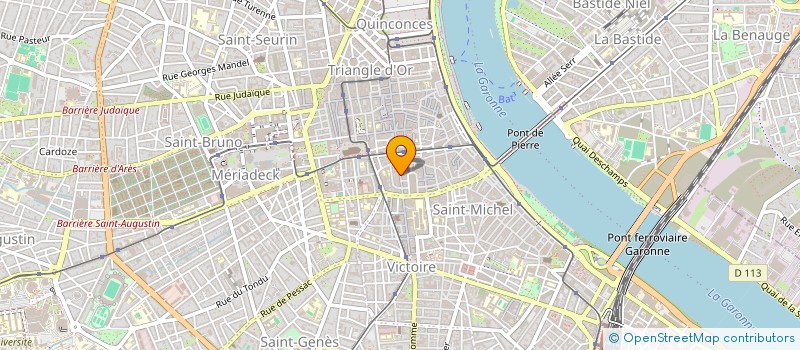 localisation de l'entreprise BG BATIMENT à BORDEAUX