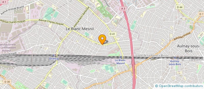 localisation de l'entreprise BG BATIMENT  BOBIGNY