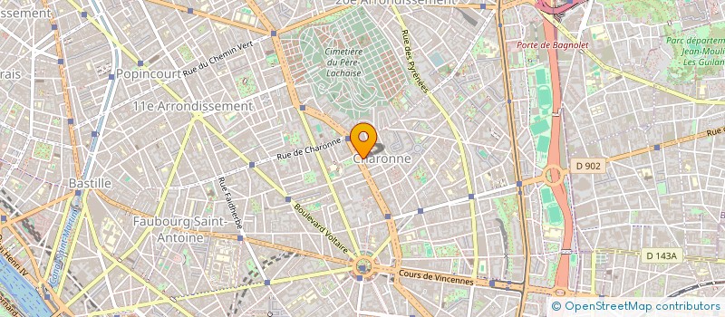 localisation de l'entreprise BG BATIMENT  PARIS