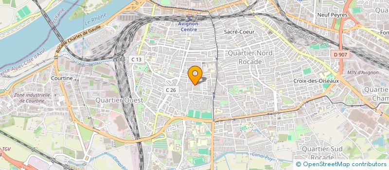 localisation de l'entreprise BG&BP  AVIGNON