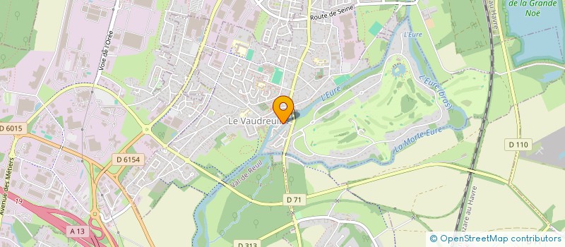 localisation de l'entreprise BG BUSINESS CONSULTING  LE VAUDREUIL