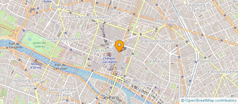 localisation de l'entreprise BG CAPITAL  PARIS