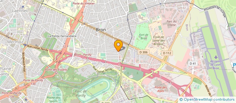 localisation de l'entreprise BG CONCEPT à BRON