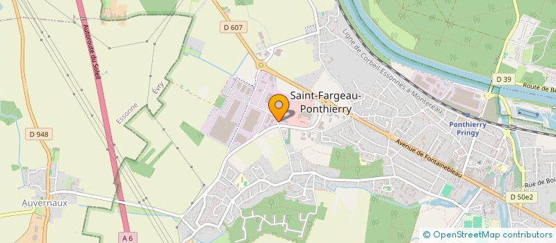 localisation de l'entreprise BG CONCEPT à SAINT-FARGEAU-PONTHIERRY