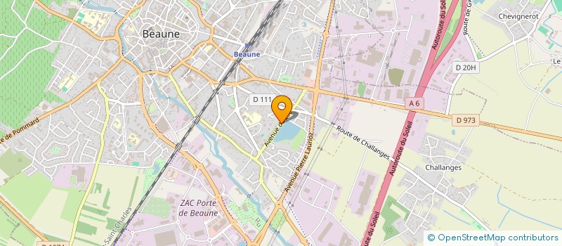 localisation de l'entreprise BG CONCEPTION à BEAUNE