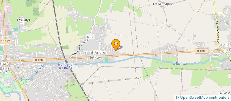 localisation de l'entreprise BG CONSEIL INVEST  SAINT-ANDRE-LE-PUY