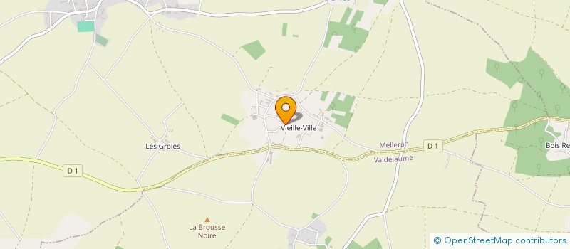 localisation de l'entreprise BG CONSTRUCTIONS à MELLERAN