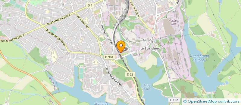 localisation de l'entreprise BG CONSTRUCTIONS  LE CREUSOT